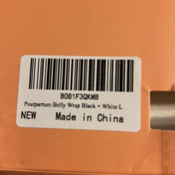 Pregnancy Beauty pack of 2 postpartum belly wrap. Black and white. Never opened - Picture 2 of 6